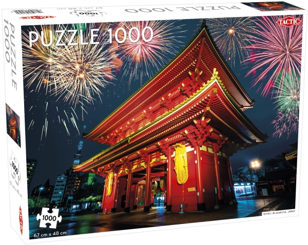 Tactic Temple In Asakusa, Japan 1000 Pcs, 1000 Stück(E), Stadt, 9 Jahr(E)
