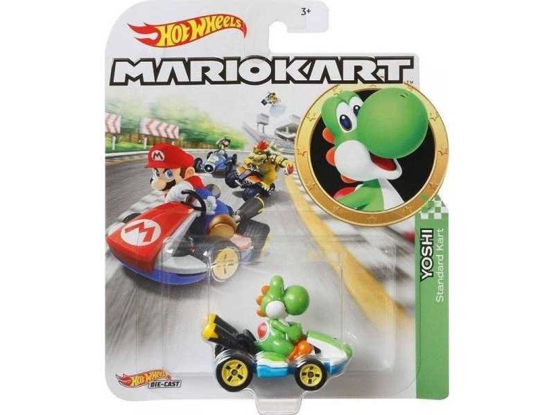 Hot Wheels fordon bas Mario Kart Yoshi | Leksaker - Bilar och andra fordon - Leksaksbilar | GameStuff