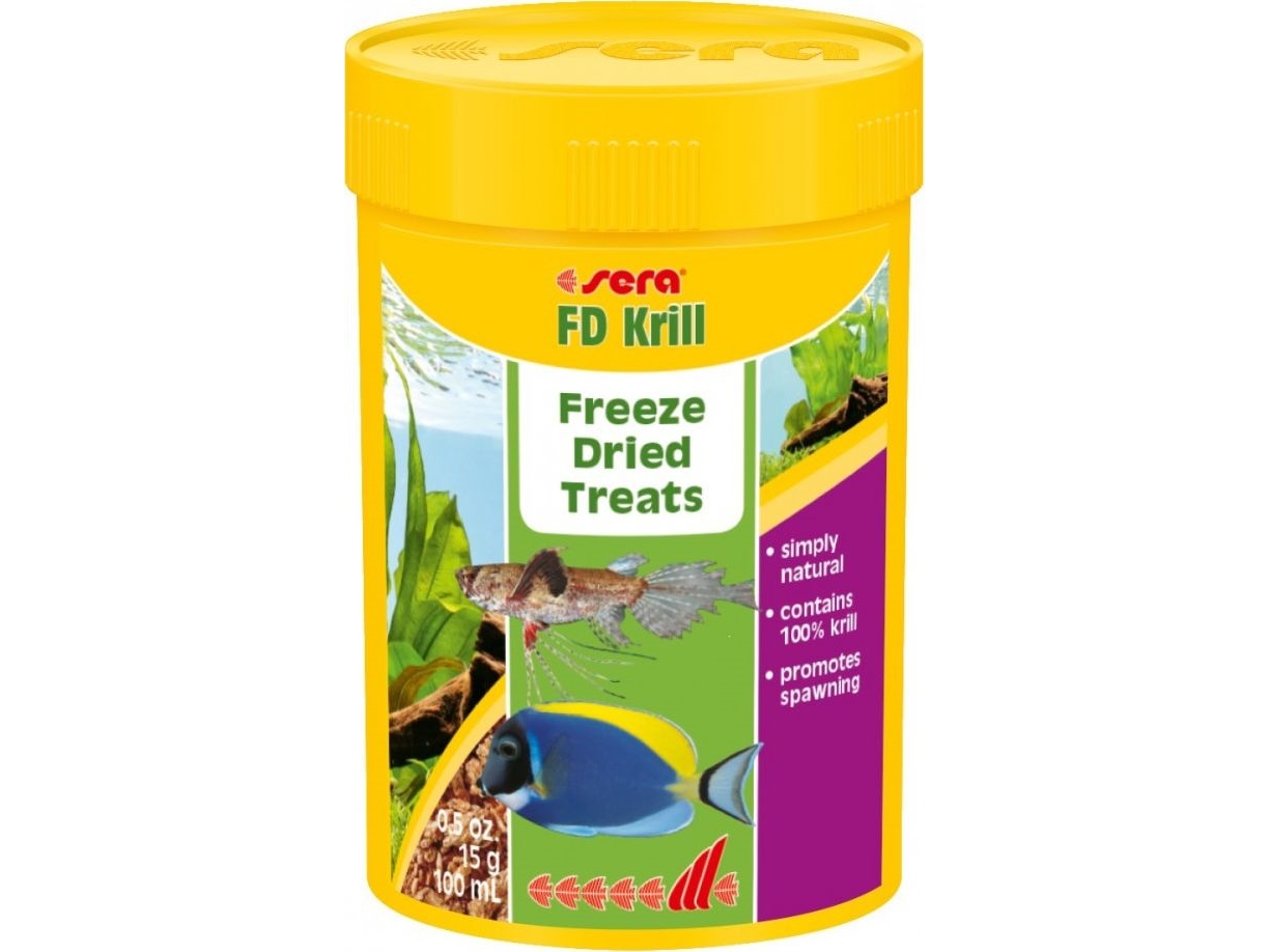 Sera FD Krill 100 ml | Sällskapsdjur - Fisk & reptiler - Fisk & Reptil Mat | GameStuff