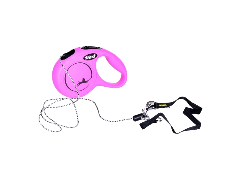 Zalman New Classic katteflexline - Pink XS, 3 m (op til 8 kg)