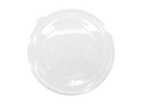 Plastlåg Ø155 Mm Klar Rpet Til Salatskål 500 Og 1000 Ml,6 Ps X 50 Stk/Krt