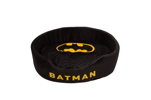 Paw Love Batman Hundekurv 70X60x20cm Sort/Gul