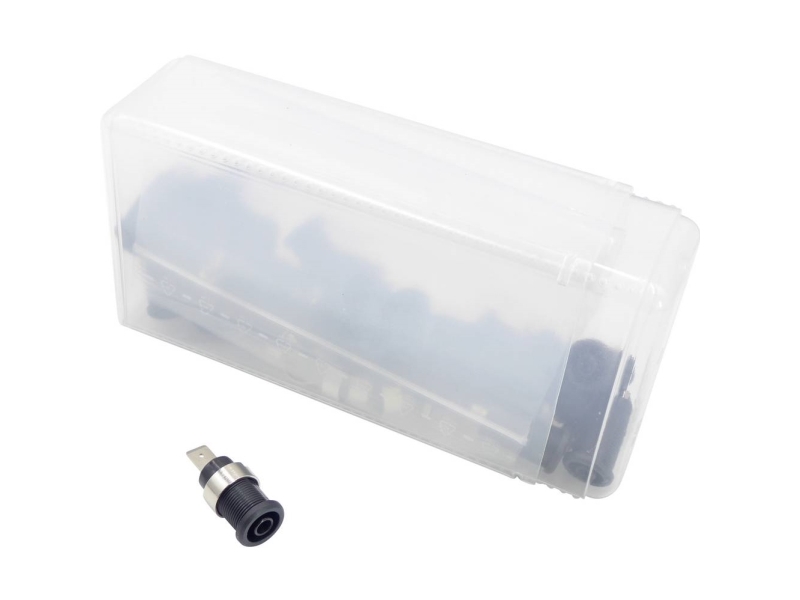 Schnepp 354 000057 Sikkerheds-laboratorietilslutning Sort 24 stk