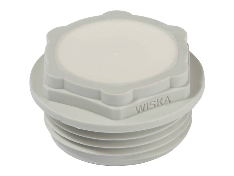 Wiska EMS 20 Kaapelin läpivienti Kiinnikkeen halkaisija (max.) 13 mm Levyn paksuus (max.) 9 mm Muovi Vaaleanharmaa 100 kpl
