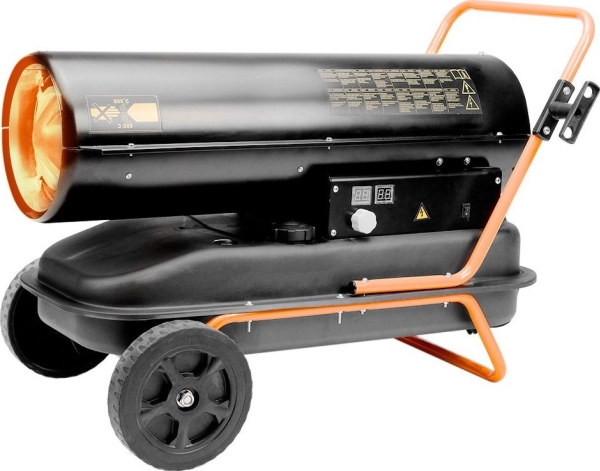 Neo Oil Heater (50Kw Oil Heater, 50L Tank, Wheels)