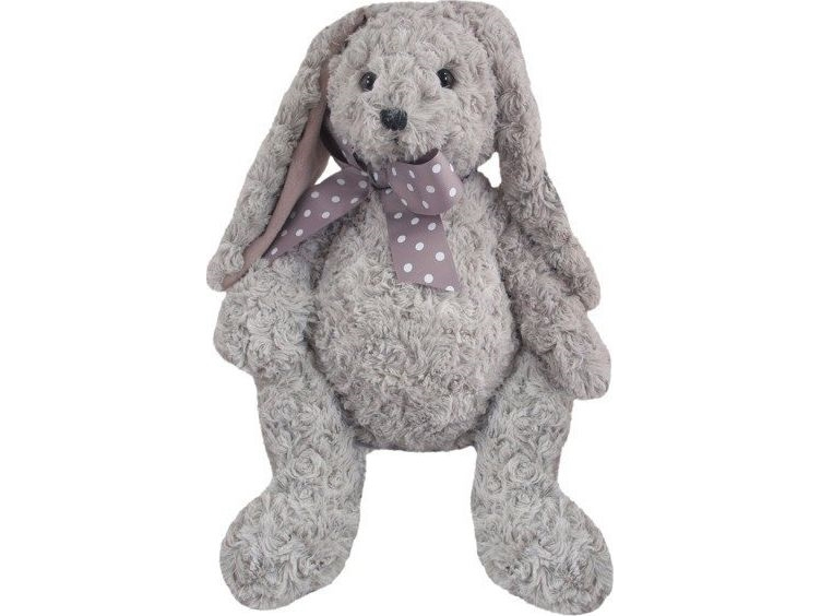 Beppe Kaninchen Caramen Grau Mit Schleife 20Cm 13531 Beppe