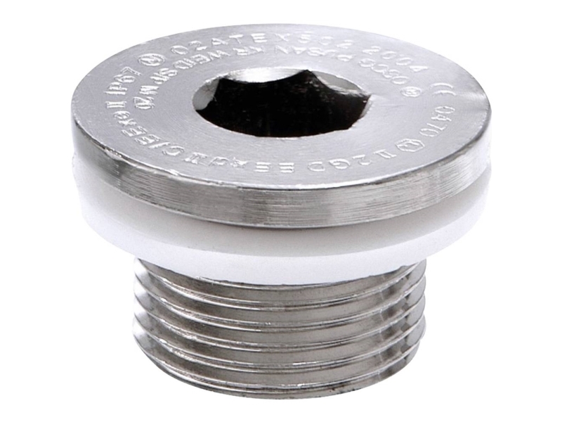 Wiska 50065611 OSSP-R 20 slagfast, Eksplosionsbeskyttet M20 M20 Metal Natur 1 stk