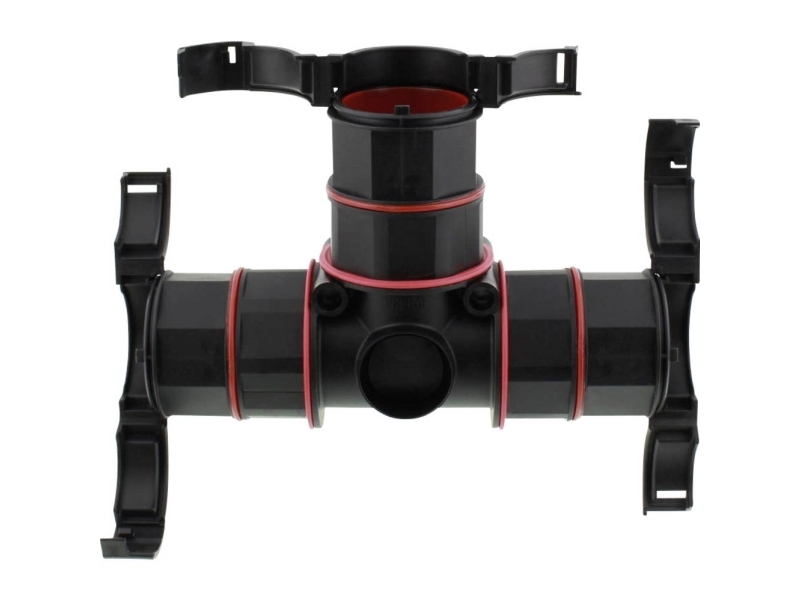 Wiska 10109766 Bft-12-12-12-Bk T-Verteiler Schwarz 1 Stk