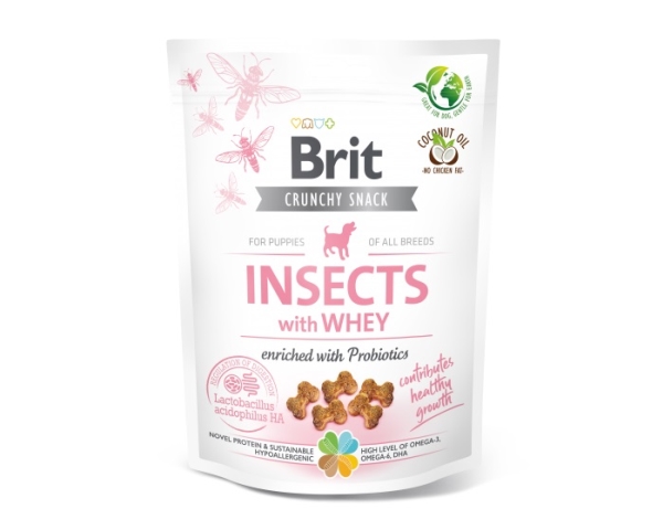 Brit Care Dog Puppy Leckerli, Insekt 200 G