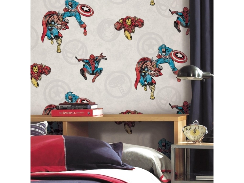 Avengers Classic Tapetrulle 45,72 x 574 cm