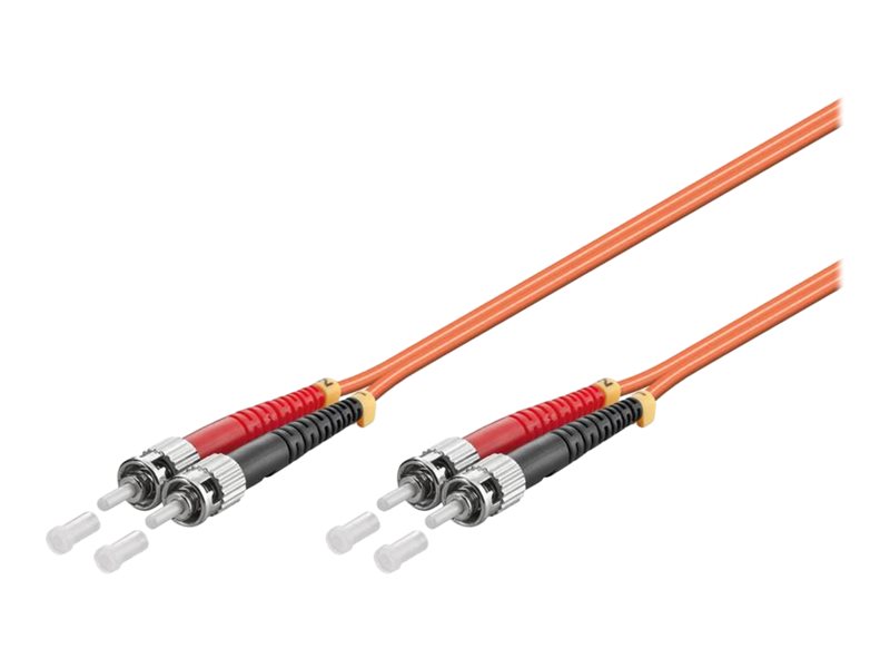 Microconnect - Netværkskabel - St/Upc Multi-Mode (Han) Til St/Upc Multi-Mode (Han) - 2 M. - 2 Mm - Fiberoptik - Duplex - 50 / 125 My - Om2 - Halogenf