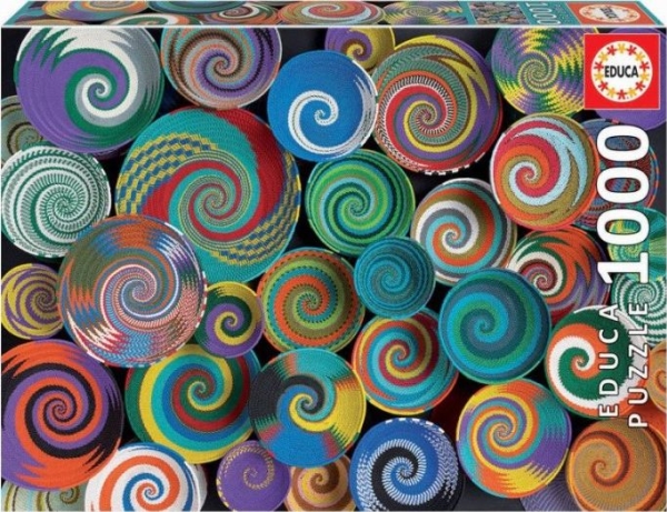 Puzzle 1000 Elements African Baskets