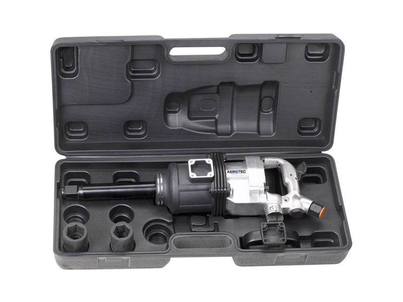 Aerotec 2010235 Slagskruvmejslar med tryckluft Verktygshållare: 1 (25 mm) yttre fyrkant Vridmoment (max.): 2400 Nm | Elverktyg - DIY - Akku Verktyg - Mutterdragare | GameStuff