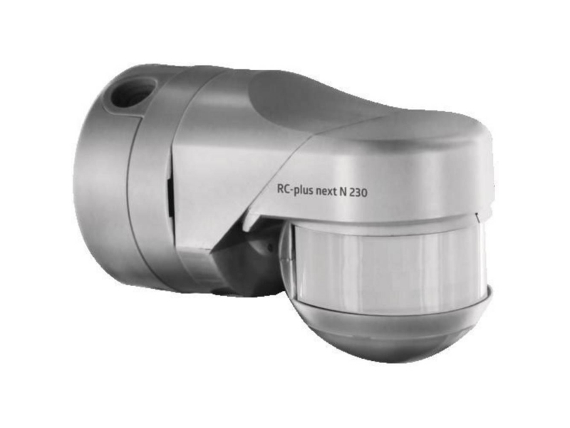 Beg Rc-Plus Next N 230 Bevægelsessensor I Rustfrit Stål-Look Med 230° Detekteringsområde