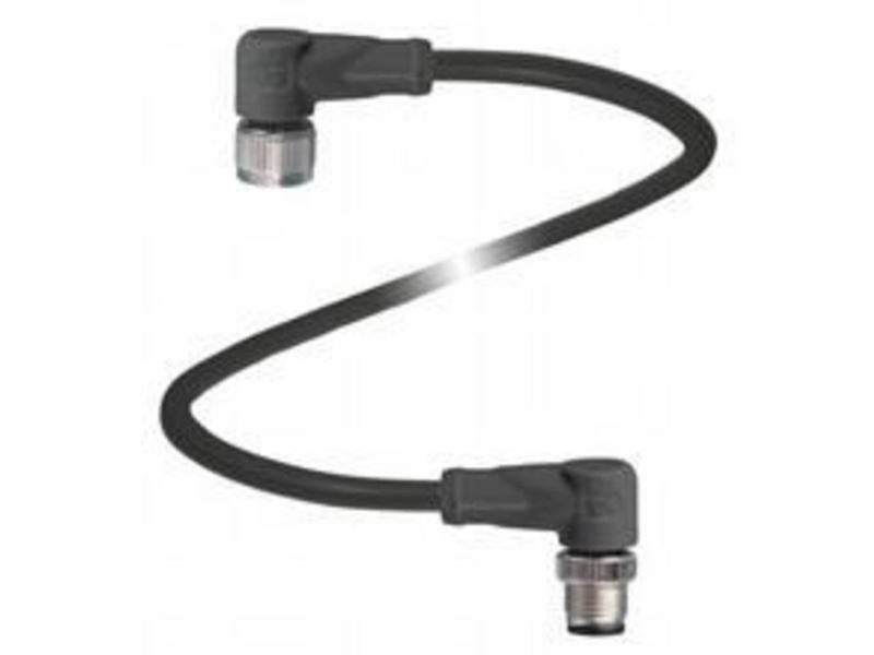 Pepperl+Fuchs 242422 Sensor/Aktuatorkontakt M12 Kontakt, vinklad, Anslutning, vinklad 3,00 m Antal poler (RJ): 4 1 st | EL Artiklar - Kablar och ledningar - Sensor & Aktuator | GameStuff