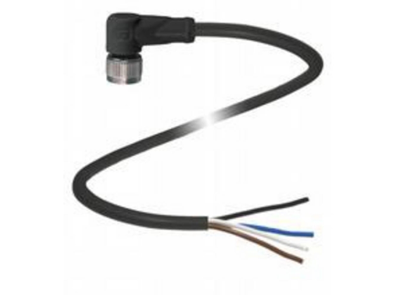 Pepperl+Fuchs 219133 Kabeldåse M12 Tilslutning, vinklet 3.00 m Pol-tal (RJ): 4 1 stk | EL Artiklar - Kablar och ledningar - Sensor & Aktuator | GameStuff