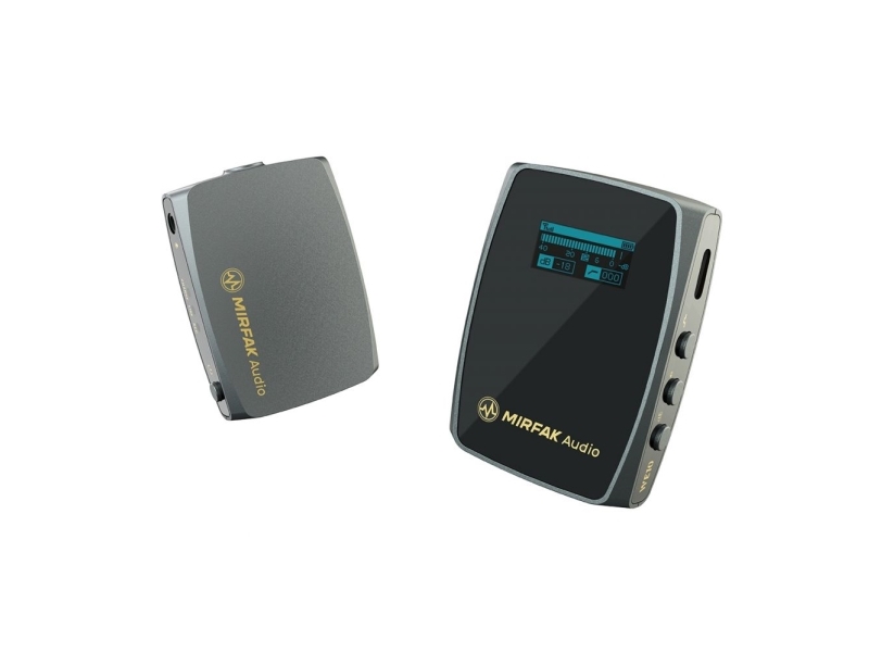 Opruiming!! Garso Įranga - Mirfak We10 Dual-Channel Wireless Microphone System