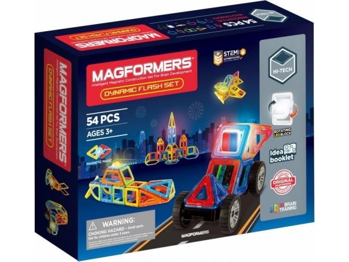 Magnetische Blöcke Dynamischer Blitz 54 Stück