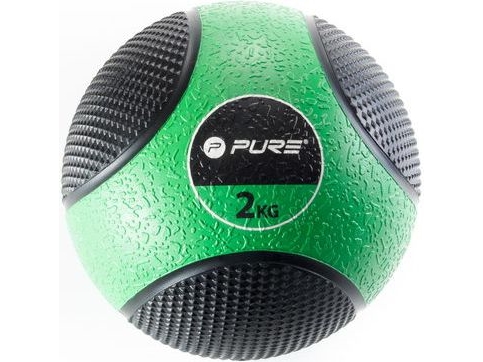 Pure Pilka Medizin-Hantel Schwarz/Grün 2 Kg (20660280)