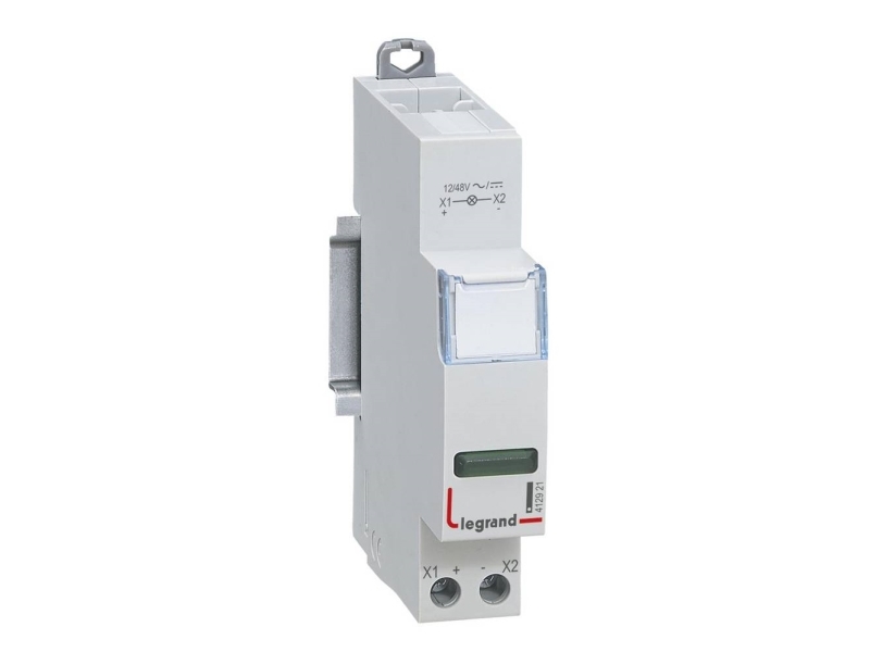 Modulär lampa 1-fas grön LED 12/48V AC/DC L423 412921 | N - A | GameStuff