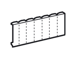 Legrand 001662, 250 mm, 52 mm