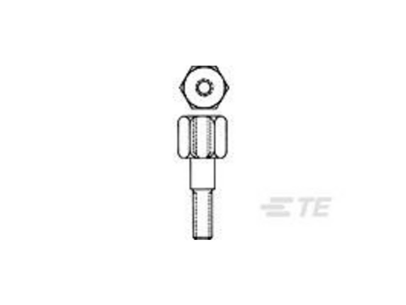 Stiftleisten System/Steckerleiste Te Amp Standard Champ Products 5229995-2 Te Connectivity Inhalt: 1 Stk