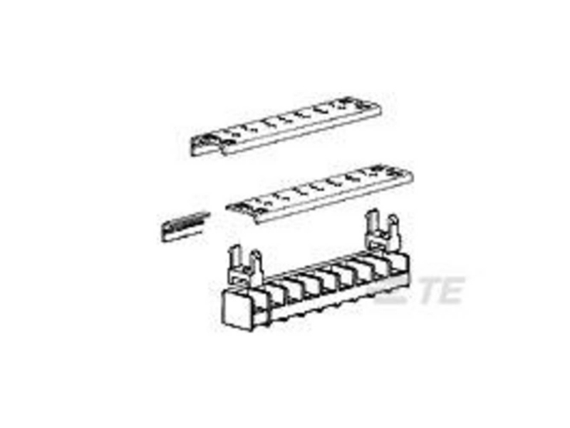 Stiftlister, Stiklister Te Amp Barrier Style Terminal Blocks 4-1437418-2 Te Connectivity Indhold: 1 Stk