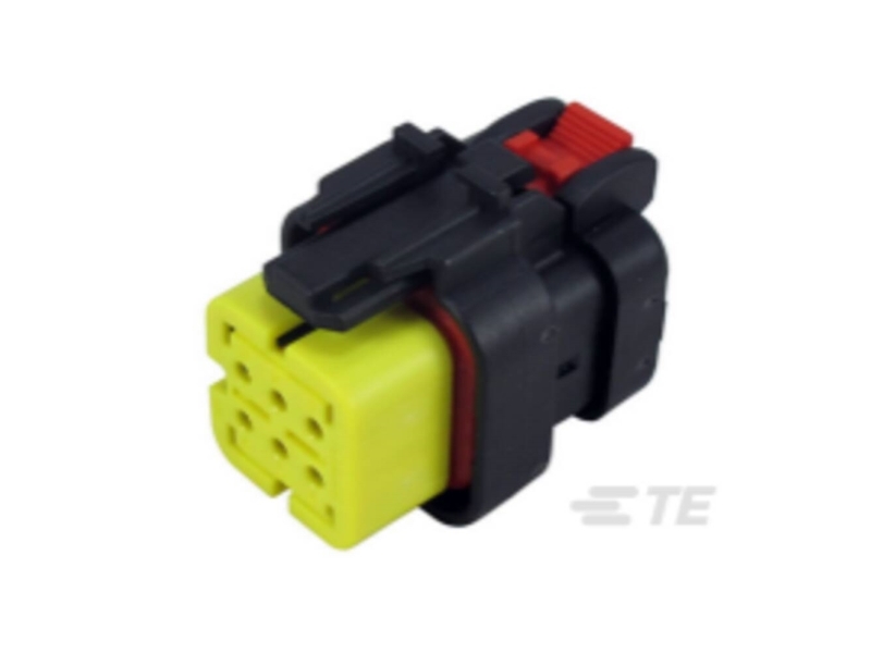 Tilslutningskabinet-kabel AMPSEAL16 (value.1360512) Samlet antal poler 6 TE Connectivity 776433-3 1 stk