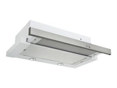 SILVERLINE Zeus SL 1151 CV HV - Kåpa - teleskopisk - bredd: 60 cm - djup: 30.5 cm - vit | Vitvaror - Köksfläktar - Centralventilation | GameStuff