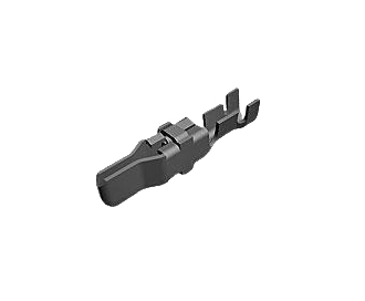 Te Connectivity 66259-5, Type Xii, Sort, Hanstik, Kobber, Tin, 15 A