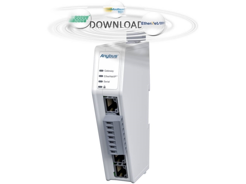 Anybus ABC3090 HMS Industriell seriell omvandlare RS-485, RS232, Modbus-RTU, Industriellt Ethernet, Modbus-TCP 1 st | Huset - Säkerhet & Larm - Telecom & kommunikationssystem | GameStuff