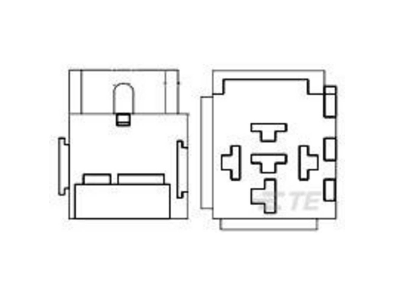 Te Connectivity Vcf4-1002, Pack 1 Stk
