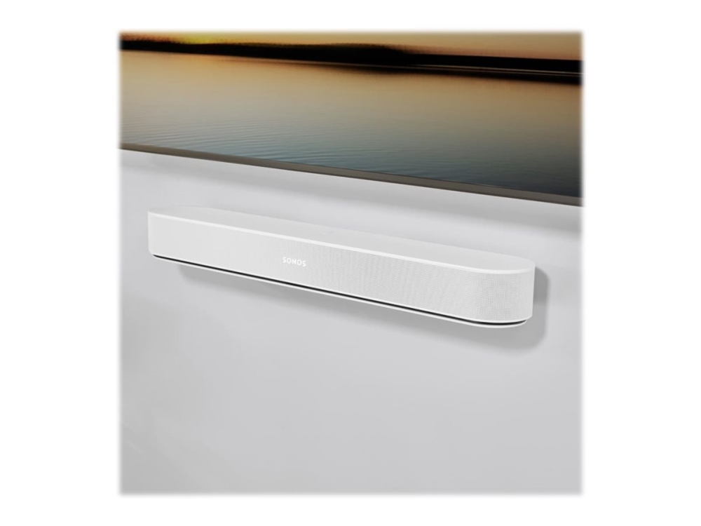 Sonos Beam (Gen 2) - Lydbar - trådløs - Ethernet, Ethernet, Wi-Fi hvid