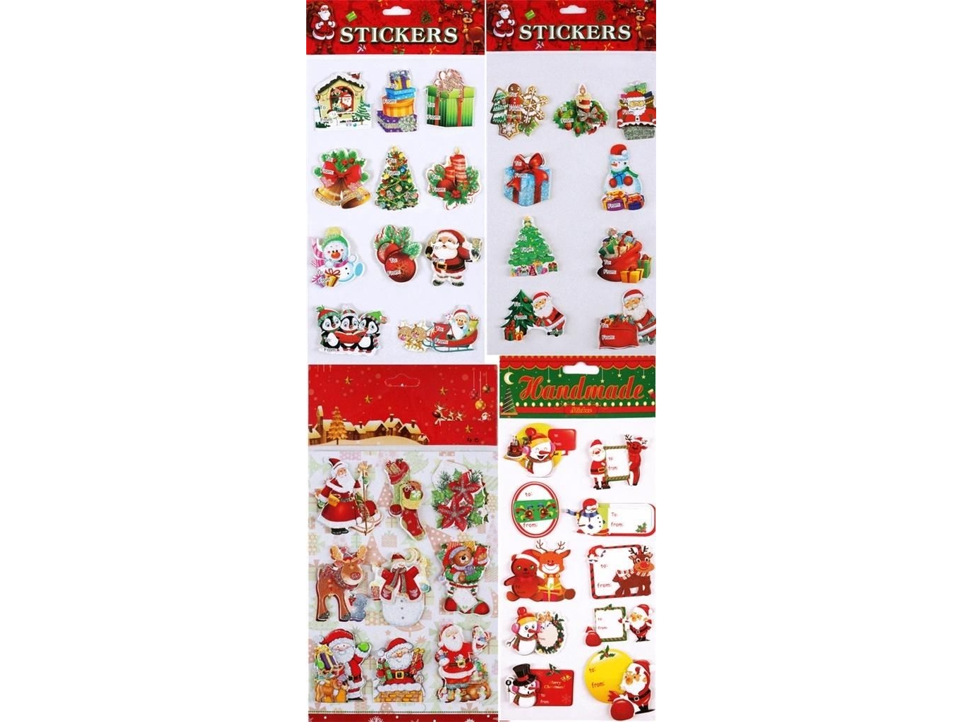 Avanti 3D-Aufkleber Weihnachten Mix Avanti