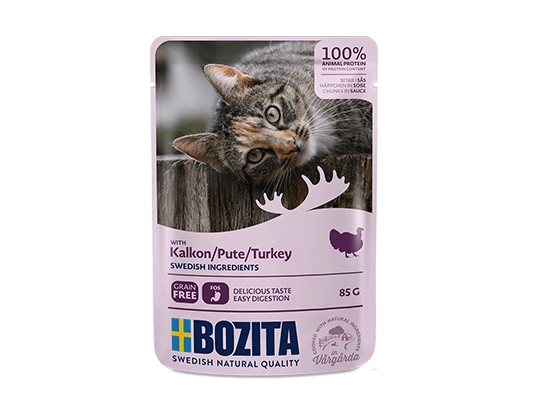 Alternativ bild 0 för Bozita Bitar i Sås Kalkon 85 g