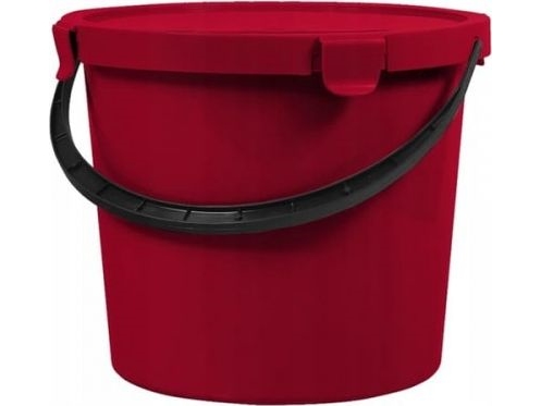 Plast Team Eimer Mit Deckel Berry Cherry 10L Plastteam