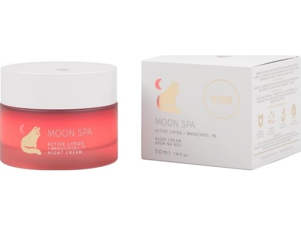 Yope Yope Moon Spa Face Cream For Night Active Lipids + Bakuchiol 1% 50Ml