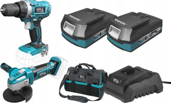 Sæt med elværktøj Dedra 6 dele (DED7013)