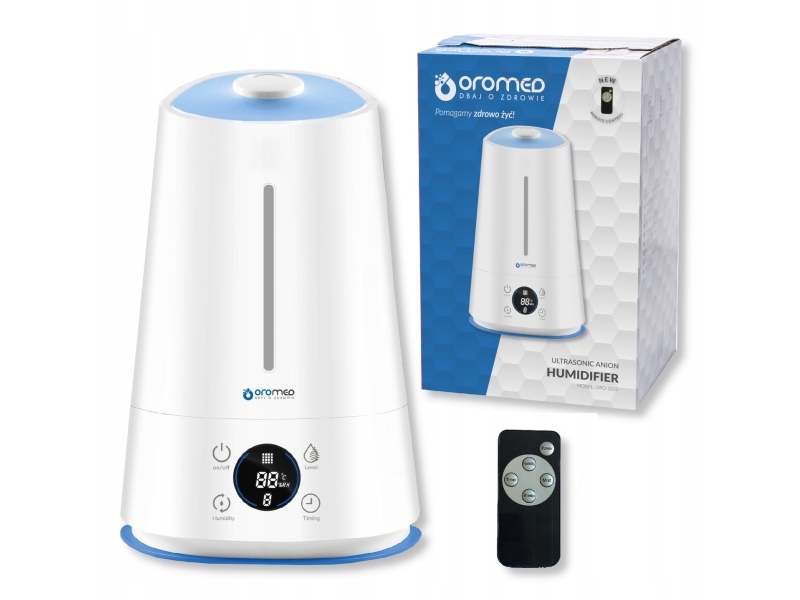 Air Humidifier Oromed Ultrasonic Humidifier Oromed Oro-2022 Hygrometer