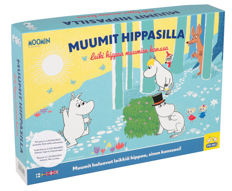Muumit Hippasilla - Lek Tafatt | Leksaker - Spel - Familjbrädspel | GameStuff