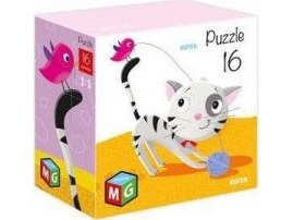 Puzzle 16 Teile Multigra Katze