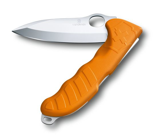 Victorinox Hunter Pro, Messer Mit Feststellklinge, Jagdmesser, Dolch, Orange, 1 Werkzeug, 13,6 Cm