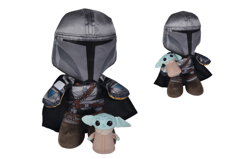 Simba Simba Disney The Mandalorian Mando + Grogu Soft Toy (25 cm) | Andra leksaksmärken - Disney | GameStuff