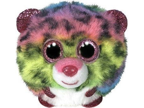 Meteor Maskottchen Ty Puffies Leopard Mehrfarbig Dotty 8 Cm