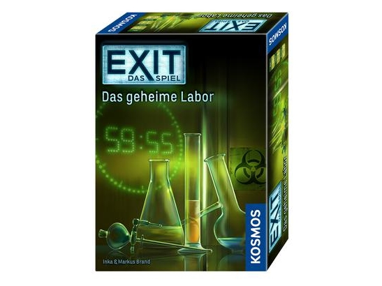 Kosmos Exit - Das Spiel - Das Geheime Labor, Brettspiel, Abzug, 12 Jahr(E), Familienspiel