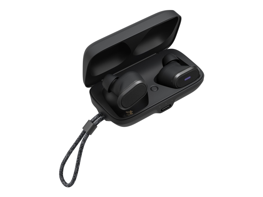 Logitech Zone True Wireless - Ægte trådløse øretelefoner med mik. - i øret - Bluetooth - aktiv støjfjerning - grafit