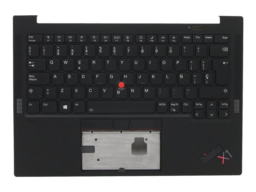 Lenovo 5M11c53363, Cover + Keyboard, Tastatur Mit Hintergrundbeleuchtung, Lenovo, Thinkpad X1 Carbon 9Th Gen