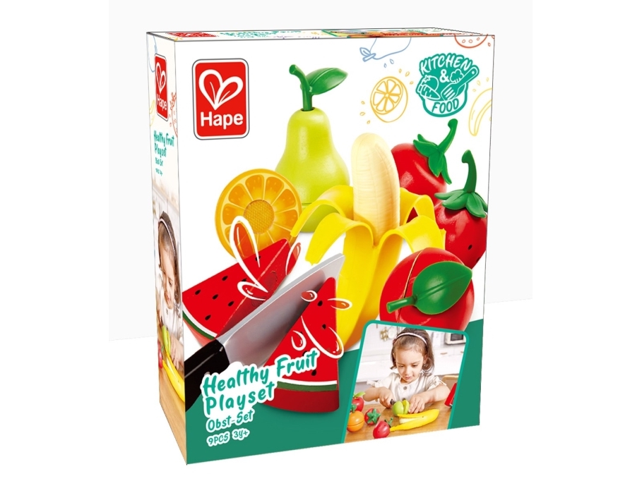 Hape Healthy Fruit Playset | Leksaker - Rollek - Leksakskök och mat | GameStuff