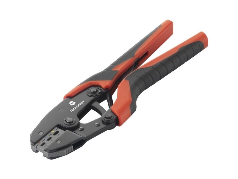 TOOLCRAFT HJ540168BC-A1A5 TO-7104990 Crimptænger-sæt 168 dele Skrumpeforbinder, Kompressionsstik 0.5 til 8 mm² Inkl. crimpsortiment med kuffert, Inkl.
