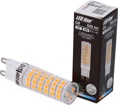 Glühbirne Led G9 220-240V 6W 550Lm Neutralweiß 4000K, Led-Linie